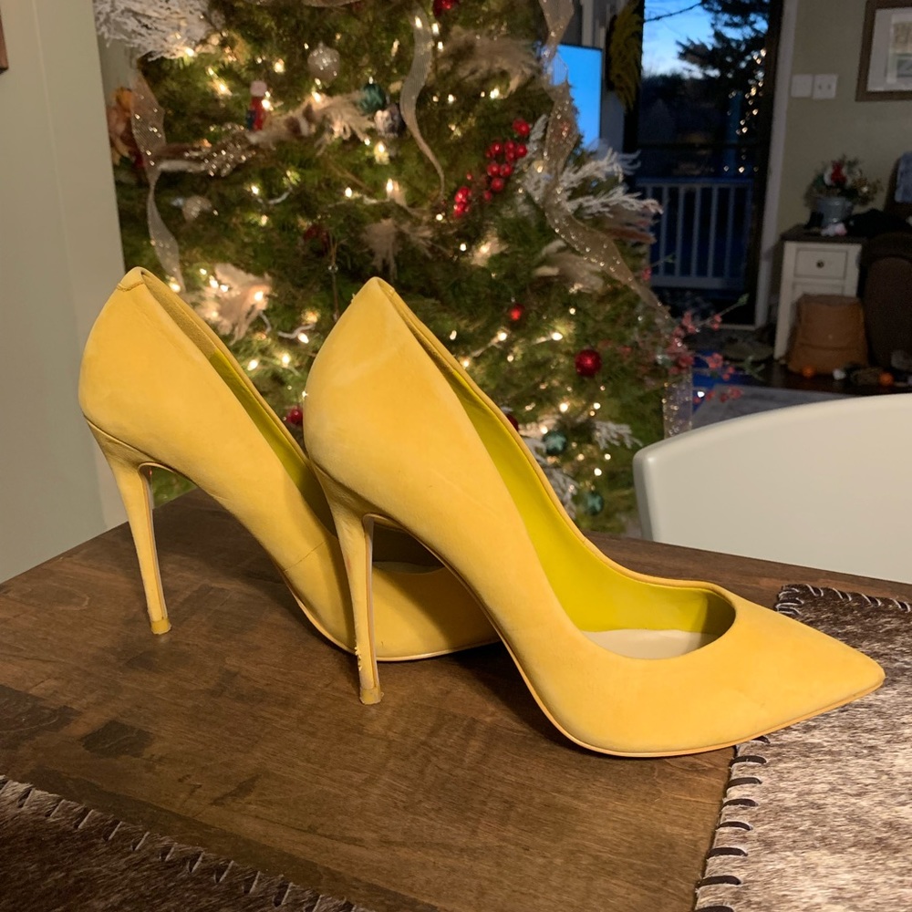 Aldo Women’s Yellow Cassidy Dress Pump